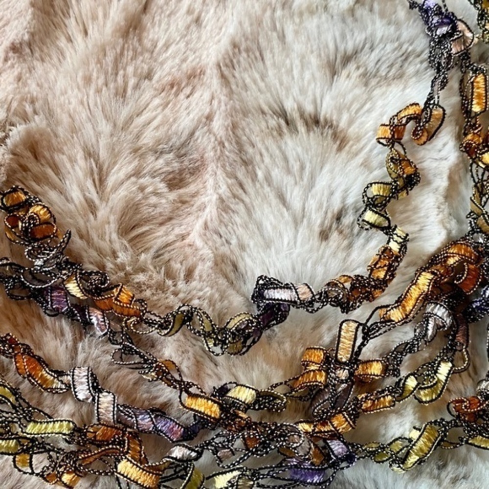 Unique Thread Multicolored Delicate Neckla… - Picture 3 of 7